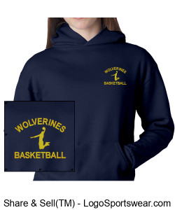 YOUTH - Original Wolverines Hoodie Design Zoom